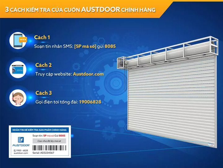 Một số hình ảnh thêm về cửa cuốn S52i của Austdoor: 